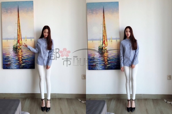 家腿没有野腿香！低腰紧身白色牛仔裤才是yyds！—都市Seek养生网推荐