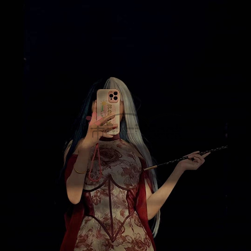 都市Seek杭州丝袜网推荐—法式小众中国红性感旗袍，男人心中的高冷女神本神来啦~