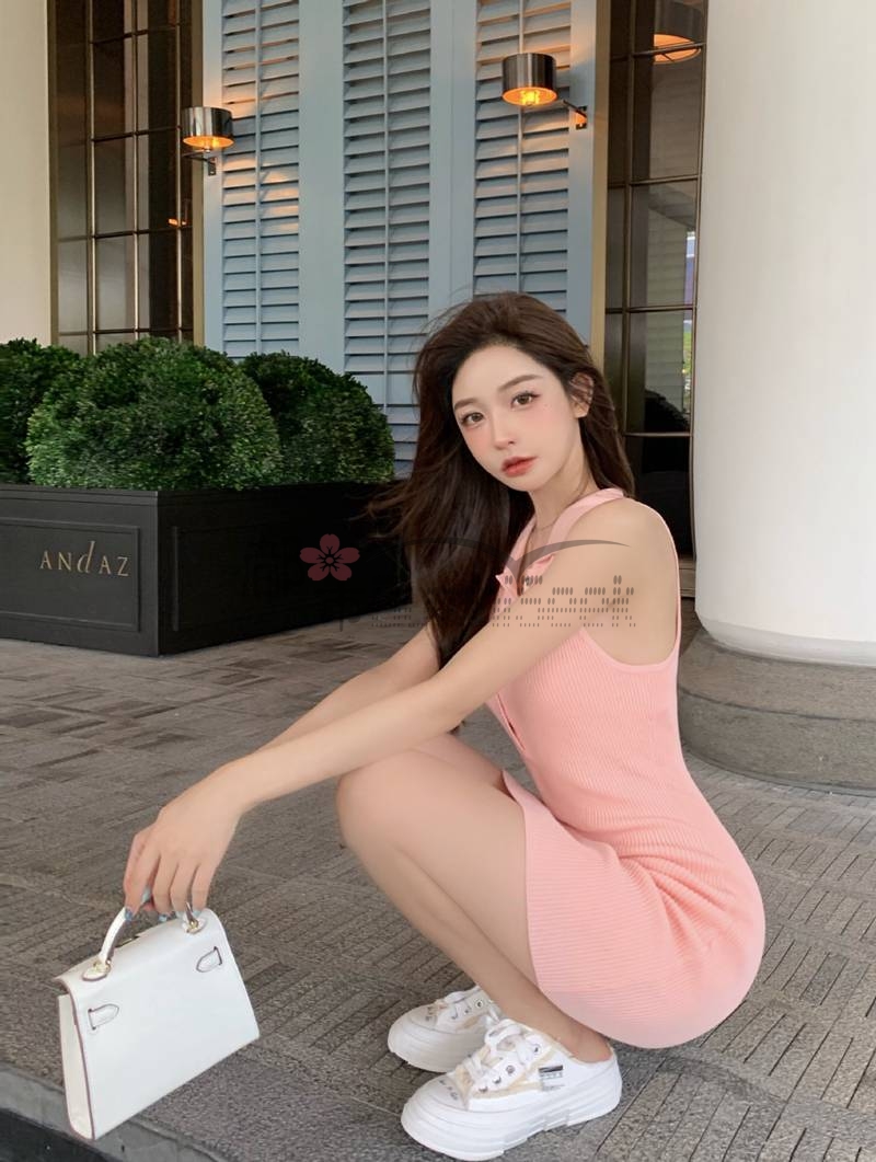 OTDD丨嫩粉肉欲系挂脖连衣包臀群，想和你朝朝又暮暮，嗯嗯又啊啊—杭州spa点评网