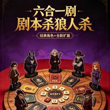 六合一剧本杀狼人杀桌游插图杭州养生SPA会所_个人保健按摩信息 – 都市Seek杭州体验网