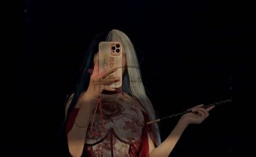 都市Seek杭州丝袜网推荐—法式小众中国红性感旗袍，男人心中的高冷女神本神来啦~
