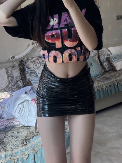 OOTD丨辣妹pu包臀短裙!吹弹可破的丝滑柔顺—都市seek杭州养生会所网